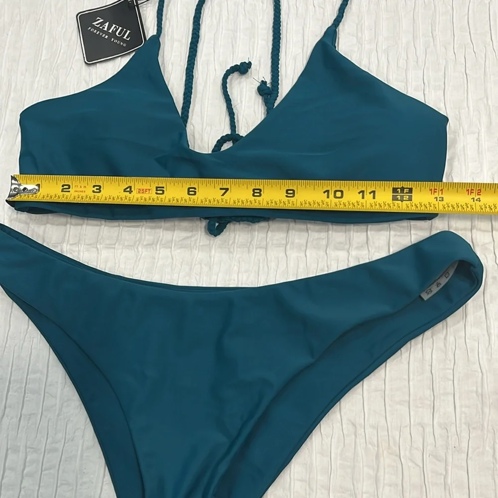 ZAFUL bikini set beachwear high leg large new lot women’s 8 sexy nwt nwot 2 sets